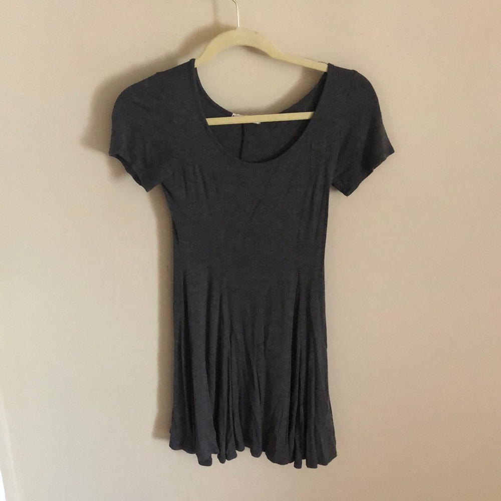 Gray TShirt dress